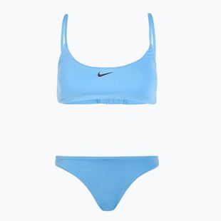 Купальник роздільний жіночий Nike Essential Bralette Bikini university blue