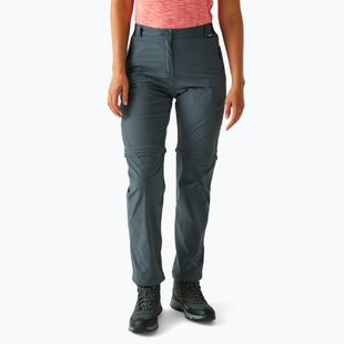 Штани трекінгові жіночі REGATTA Travel Light Z/O Packaway II seal grey