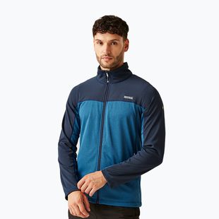 Кофта чоловіча REGATT Highton Full Zip Midlayer olympian blue/navy