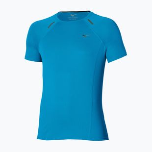 Футболка для бігу чоловіча Mizuno Active Dryaeroflow blue jewel