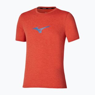 Футболка для бігу чоловіча Mizuno Core Runbird Short Sleeve Tee orange