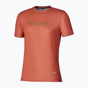 Футболка для бігу чоловіча Mizuno Core Graphic Short Sleeve ginger