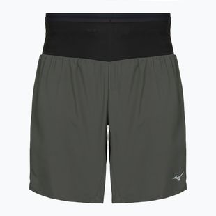 Шорти для бігу чоловічі Mizuno Multi Pocket 2In1 forest night