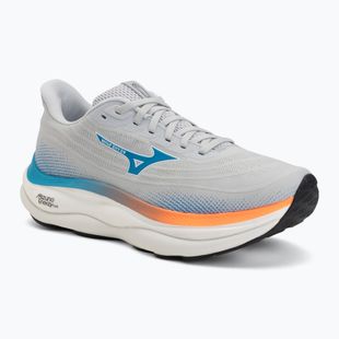 Кросівки для бігу чоловічі Mizuno Wave Sky 9 cloudscape/blue jewel/lava orange