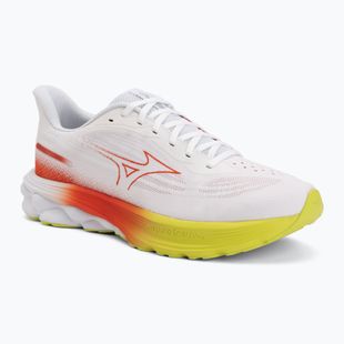 Кросівки для бігу чоловічі Mizuno Wave Skyrise 7 white/orange/evening primrose