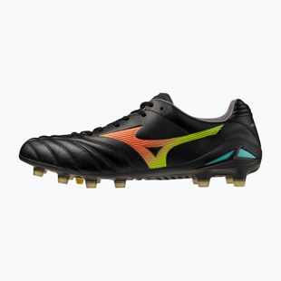 Кросівки футбольні Mizuno Monarcida Neo III Elite FG black/lava orange/arcadia