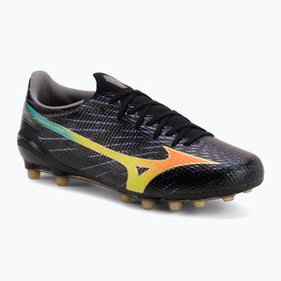 Кросівки футбольні Mizuno Alpha III Japan AG black/lava orange/evening primrose