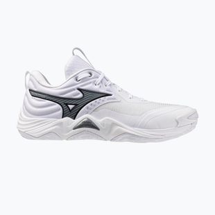 Кросівки волейбольні Mizuno Wave Momentum Elite white/metallic gray/black