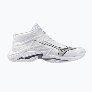 Кросівки волейбольні Mizuno Wave Lightning Elite Mid White/Ultimate Gray/Black