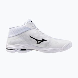 Кросівки волейбольні Mizuno Wave Lightning Pro Mid white/black/ultimate gray