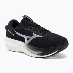 Кросівки для бігу чоловічі Mizuno Wave Rider 30 2E black/white