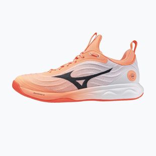 Кросівки волейбольні Mizuno Wave Luminous Elite flamingo coral/carbon/white