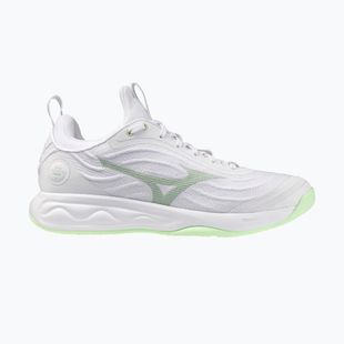 Кросівки волейбольні жіночі Mizuno Wave Luminous Elite white/aqua gray/ambrosia