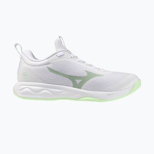 Кросівки волейбольні жіночі Mizuno Wave Luminous Pro white/aqua gray/ambrosia