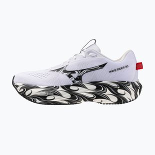 Кросівки для бігу чоловічі Mizuno Wave Rider 30 Disclosure white/black/high risk red
