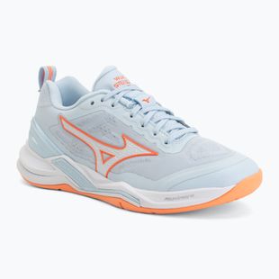 Кросівки гандбольні жіночі Mizuno Wave Stealth Elite blue finch/white