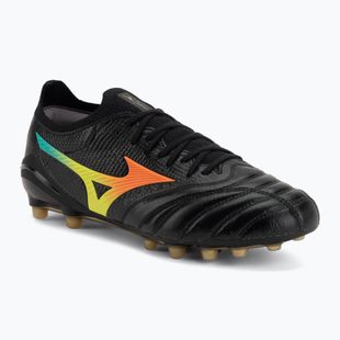 Кросівки футбольні Mizuno Morelia Neo V β Japan AG black/lava orange/arcadia