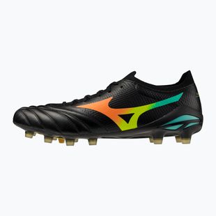 Кросівки футбольні Mizuno Morelia Neo V β Elite FG black/lava orange/arcadia