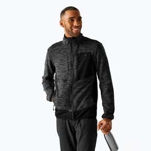 Кофта чоловіча REGATTA Baslinn ash marl/black