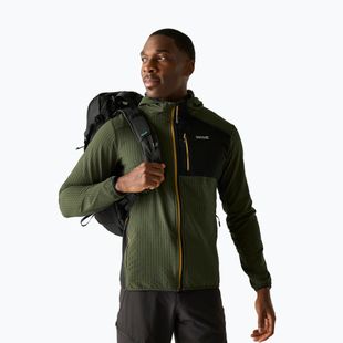 Кофта флісова чоловіча REGATTA Alven dark khaki/black