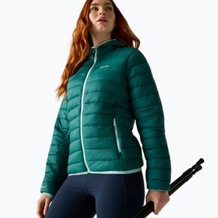 Пуховик жіночий Regatta Hooded Marizion mediterranea