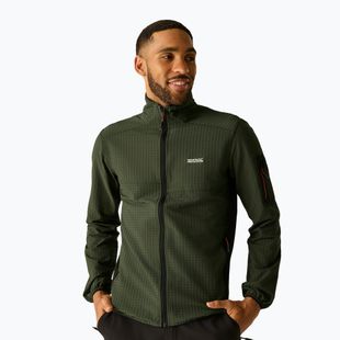 Кофта чоловіча REGATTA Baslinn dark khaki/black
