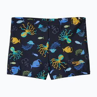 Плавки-боксерки чоловічі Speedo Print Aquashort anthracite