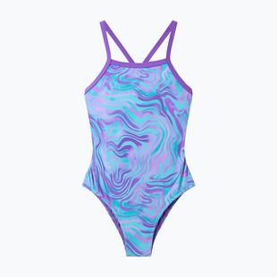 Купальник суцільний дитячий Speedo Print Thinstrap pace purple