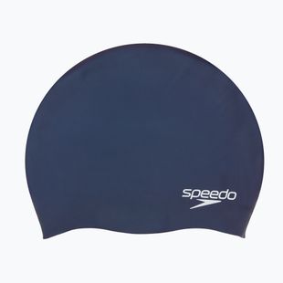 Шапочка для плавання Speedo Plain Moulded Silicone dusk purple