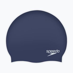 Шапочка для плавання Speedo Plain Moulded Silicone dusk purple