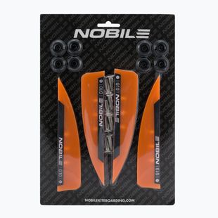 Плавники для кейтборду Nobile 15 Fin G10 (4 шт.) помаранчеві NBL-F15-G10