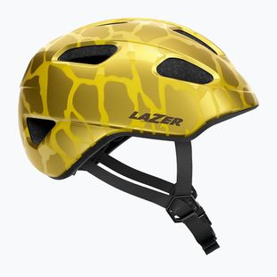 Шолом велосипедний дитячий Lazer Pnut 2.0 KinetiCore golder giraffe