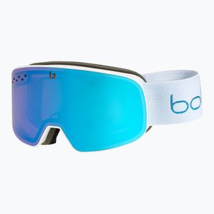 Окуляри лижні Bollé Nevada Small white metalic blue matte/azure