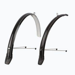 Крила велосипедні Polisport Towny set 28"/51 mm black