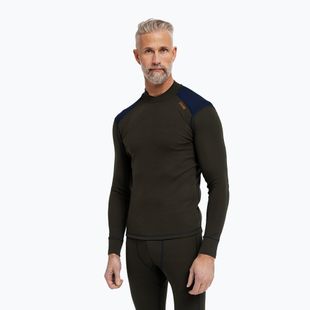 Кофта термоактивна чоловіча Dovre Folded Collar khaki
