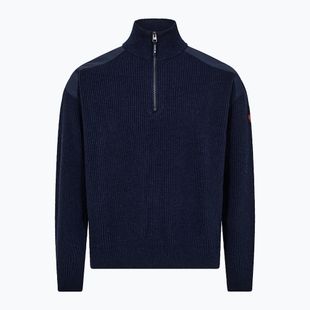 Светр чоловічий Dovre Ribbed Knit Half Zip navy