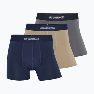 Боксерки чоловічі CR7 Basic Trunk 3 pairs 208 multicolour