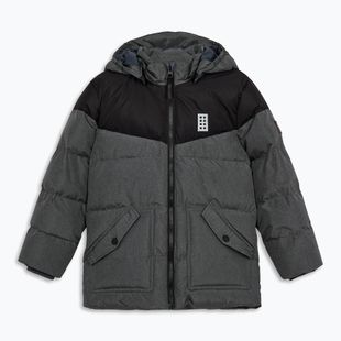 Куртка утеплена дитяча LEGO Lwjebel 733 dark grey melange