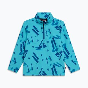 Кофта флісова дитяча LEGO Lwsian 710 Fleece bright blue