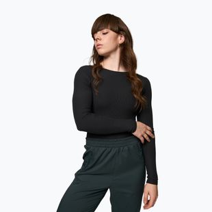Боді для тренувань жіноче Girlfriend Collective Ava Scoop Back black