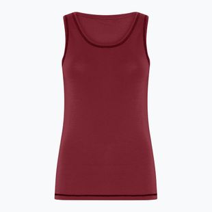 Футболка термічна жіноча Dovre Wool Singlet burgundy