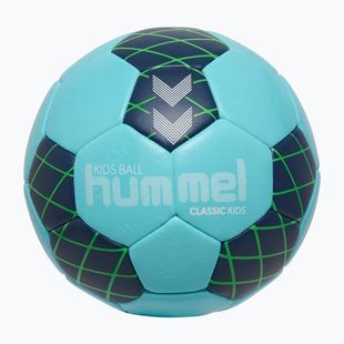 М'яч гандбольний дитячий Hummel Classic HB Jr light blue/marine/green size 0.0