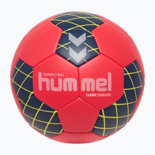 М'яч гандбольний Hummel Classic Energizer off white/light blue/marine size 2
