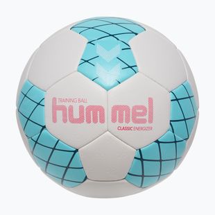 М'яч гандбольний Hummel Classic Energizer off white/light blue/marine size 2