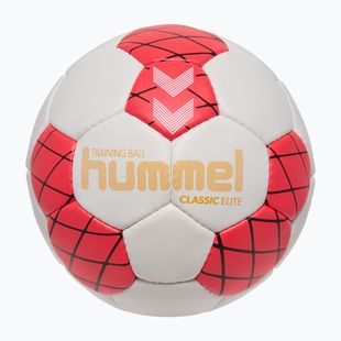 М'яч гандбольний Hummel Classic Elite HB off white/red/black size 2