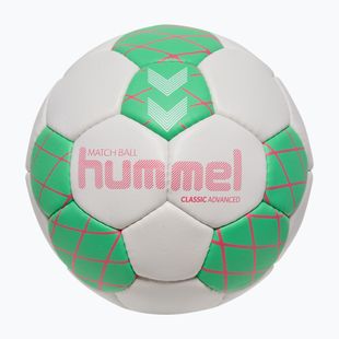 М'яч гандбольний Hummel Classic Advanced HB off white/green/red size 3