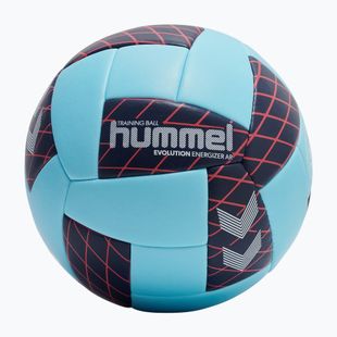 М'яч гандбольний Hummel Evolution Energizer AR HB light blue/marine/red size 2