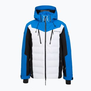 Куртка лижна чоловіча BERGSON Velox Stx ibiza blue/white