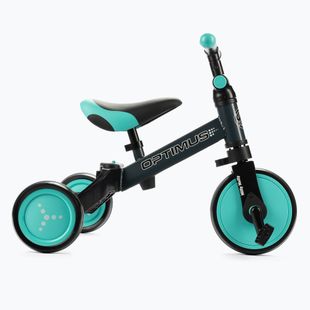 Велосипед біговий триколісний Milly Mally 3в1 Optimus чорний 2713