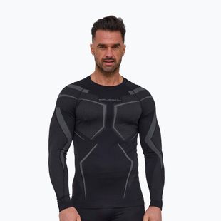 Кофта термоактивна чоловіча Brubeck Dry black/graphite